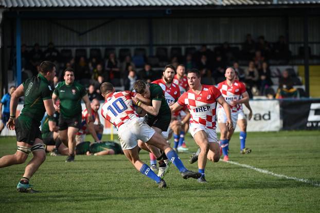 Zagreb: Pobjedom nad Litvom hrvatski ragbijaši osigurali ostanak u Trophy diviziji europskog Kupa nacija