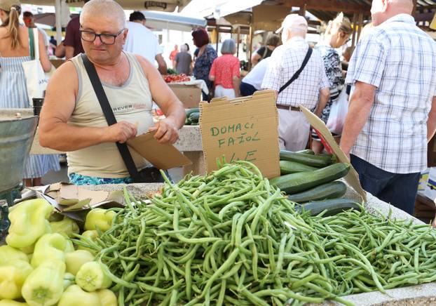 Šibenik: Bogata ponuda vo?a i povr?a na gradskoj tržnici