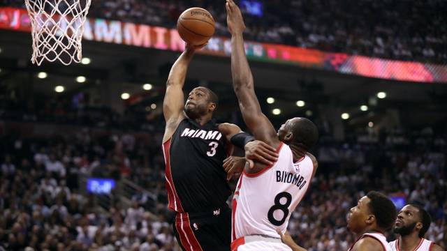 NBA: Playoffs-Miami Heat at Toronto Raptors