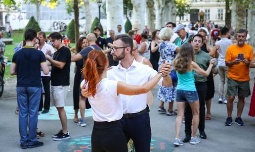 FOTO Ovako građani Zagreba plešu svaki vikend na Zrinjevcu
