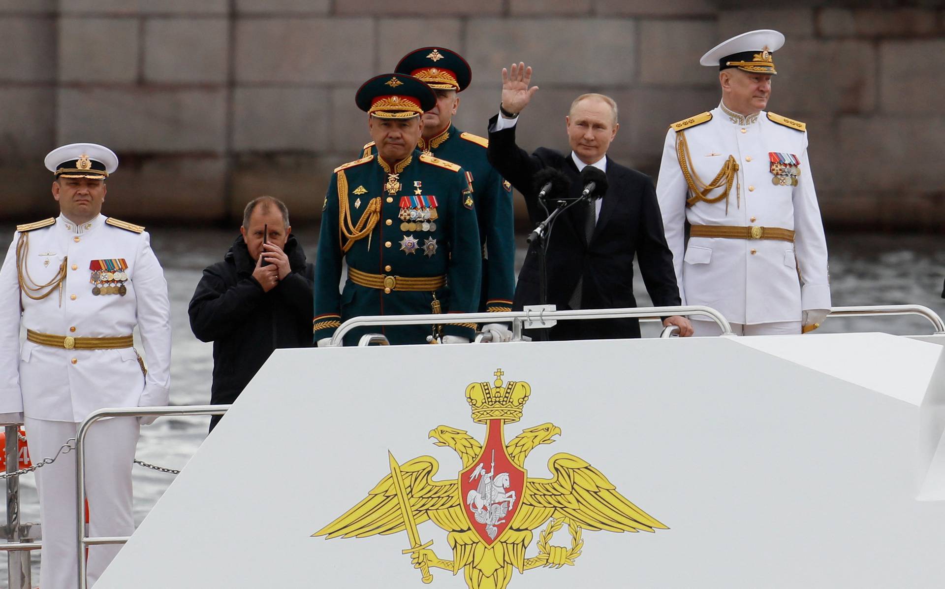 Russian Navy Day celebrations in Saint Petersburg