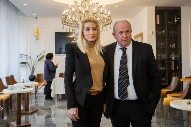 Split: Konferencija za medije Željka Keruma na kojoj je predstavio kandidata za lokalne izbore