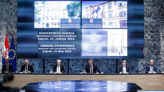 Zagreb: Održana Pravosudna konferencija u organizaciji Vrhovnog i Ustavnog suda