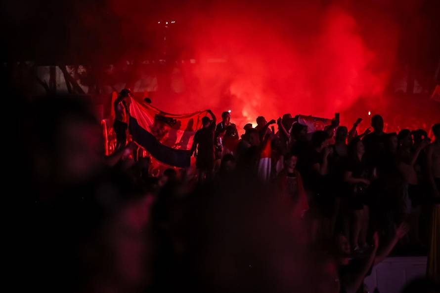 Šibenik: Koncert Marka Perkovića Thomsona na Šibenskom Šubićevcu