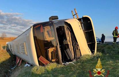 Poginula 32-godišnja Ukrajinka u prevrtanju autobusa s 20 izbjeglica, petero ozlijeđenih