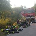 Iscrpljeni heroji legli su po cesti:  Požar u Sloveniji tijekom noći gasilo je čak 800 vatrogasca...
