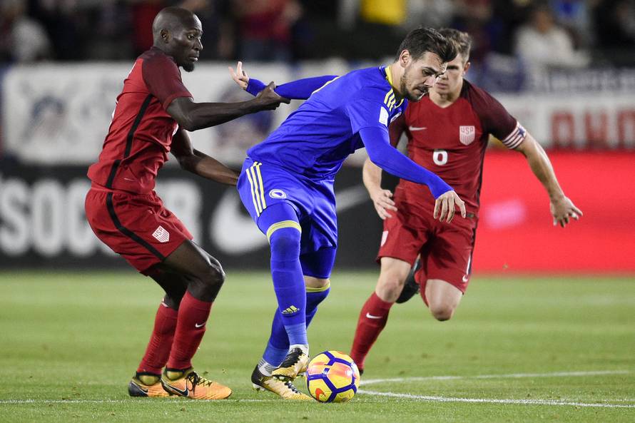 Soccer: International Friendly Soccer-Bosnia and Herzegovina  at USA
