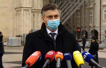 Plenković nakon mise: 'Nadamo se da ćemo uz cjepivo premostiti sve probleme koje smo imali'