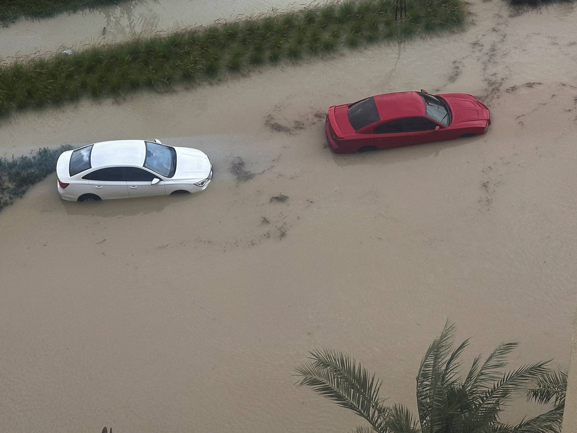 Heavy rains over Dubai