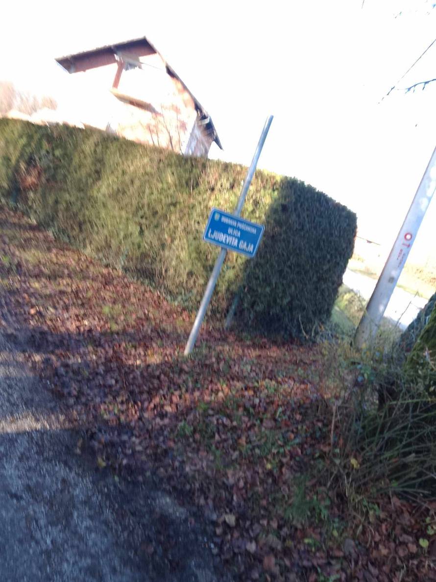 HDZ-ov načelnik je promijenio znak da osuđenik i porezni dužnik može bacati smeće u selu