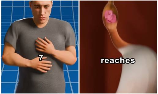 VIDEO Ova simulacija pokazuje &scaron;to se zapravo doga&dstrok;a u va&scaron;em tijelu kada progutate &zcaron;vaku