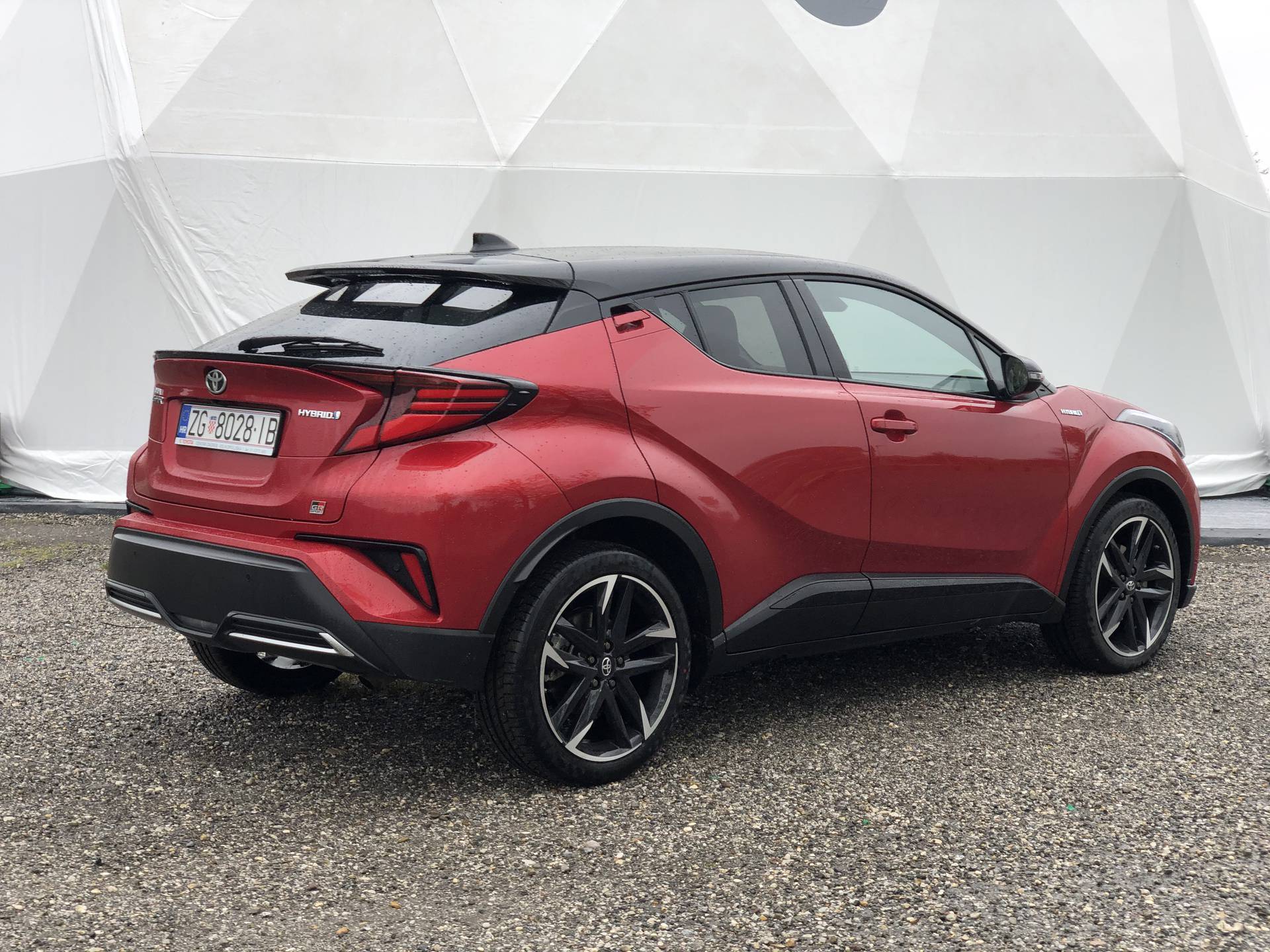 Toyota C-HR s trunkom agresive iz auta svjetskog rally prvaka