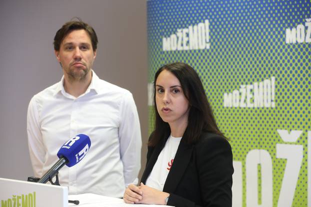 Rijeka: Konferencija za medije članova stranke Možemo