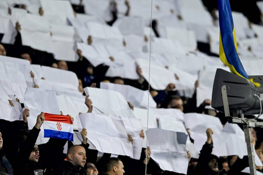 Zagreb: Navijači na utakmici GNK Dinamo - Celta Vigo