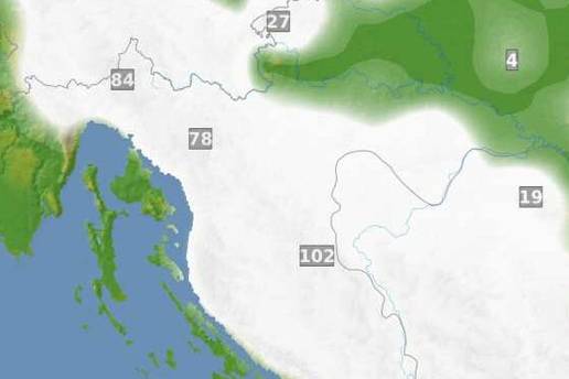 Evo gdje &cacute;e sve padati snijeg