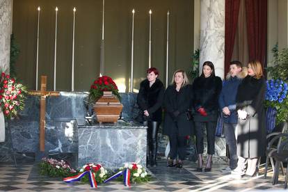 Zagreb:  Posljednji ispraćaj legende Dinama Stjepana Lamze na groblju Mirogoj 