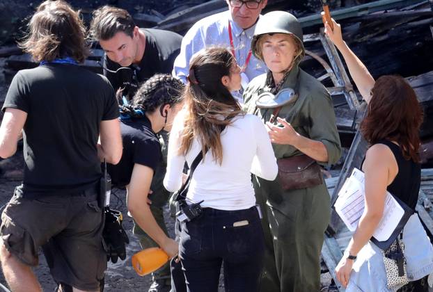 Kate Winslet na snimanju filma u Dubrovniku