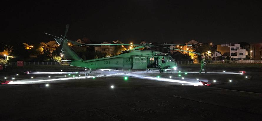 Noćna akcija MORH-a! Teško ozlijeđenu ženu helikopterom hitno prebacili u Zagreb...