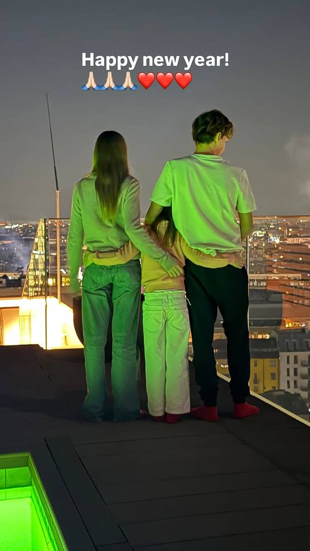 FOTO Točilo se, ljubilo i trošilo: Pogledajte kako su hrvatski sportaši ušli u novu godinu