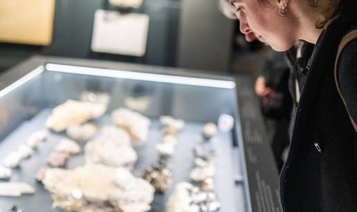 FOTO Minerali, fosili i biolo&scaron;ke raznolikosti: No&cacute; muzeja u Prirodoslovnom muzeju