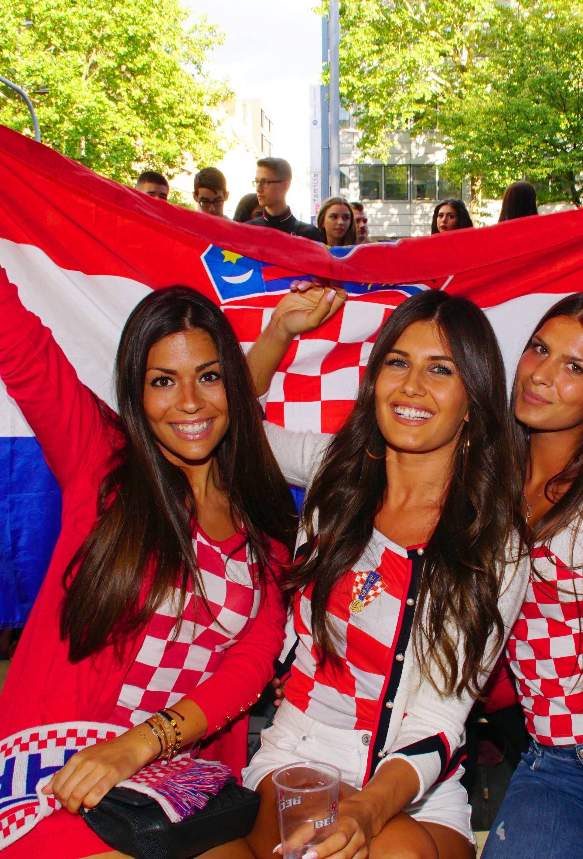 FIFA World Cup 2018 - Croatian fans in Stuttgart