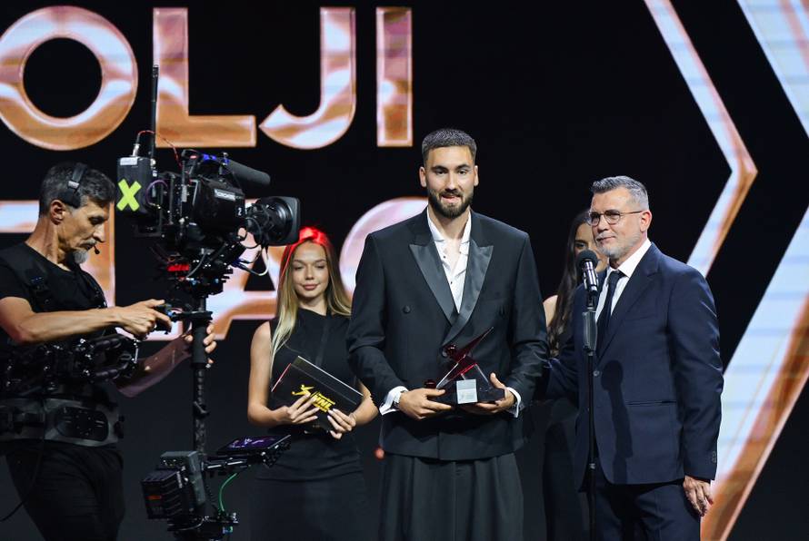 Zagreb: Ceremonija  dodjele  nagrade SuperSport Hrvatske nogometne lige
