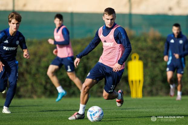 FOTO Hajdukovce u Španjolskoj dočekali idealni uvjeti. Gattuso s kapom 'dirigirao' igračima