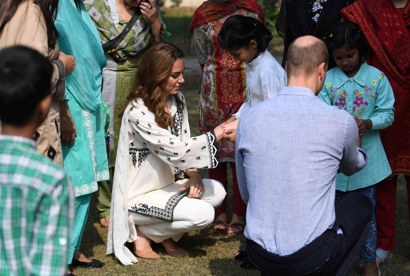 Britain's Prince William and Catherine, Duchess of Cambridge, visit Pakistan