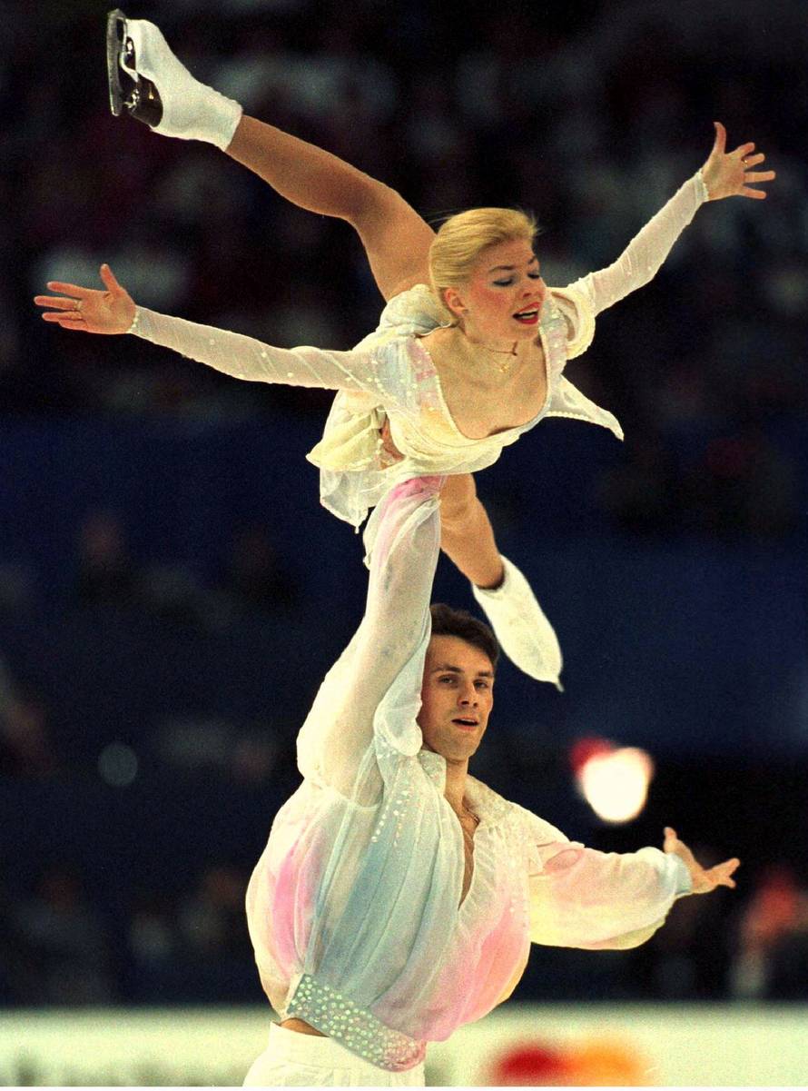 FILE PHOTO: RUSSIAN PAIRS PERFORM SHORT PROGRAM
