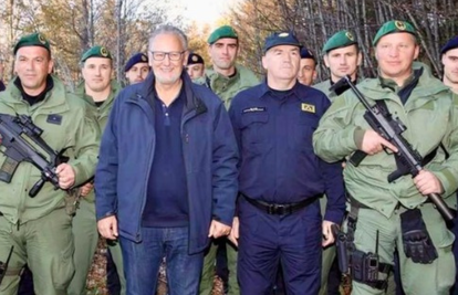 Božinović objavio sliku na kojoj je okružen specijalcima: 'Nema brige, svi mogu mirno spavati!'