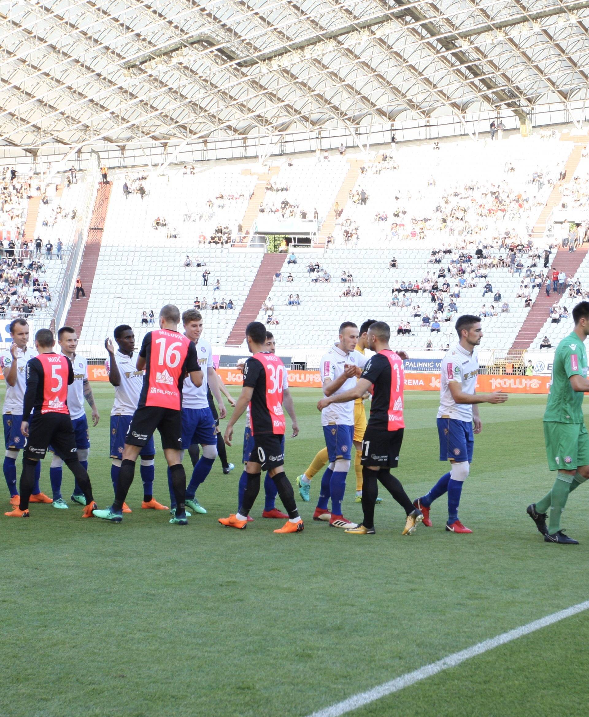 Dinamo prvak! Hajduku samo bod protiv Osijeka na Poljudu