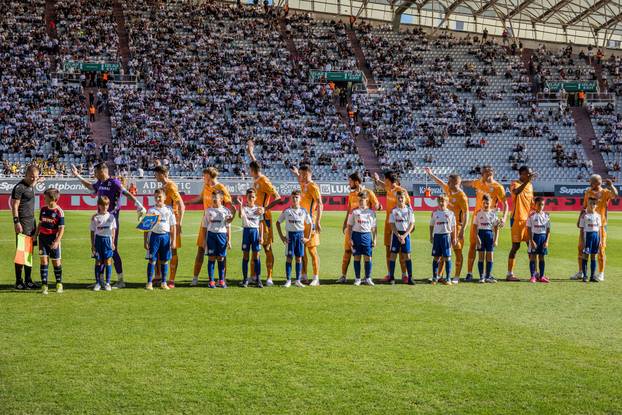 Susret 10. kola Prve HNL Hajduk - Varaždin