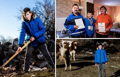 Bože i roditelji žive sami u selu: 'Nemam mobitel, čuvam krave, kopam i radim društvene igre'