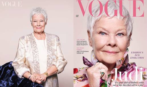 Judi Dench (85) najstarija dama na naslovnici magazina Vogue