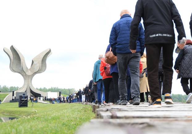 Komemoracija "Sjećanje za budućnost" u Spomen-području Jasenovac