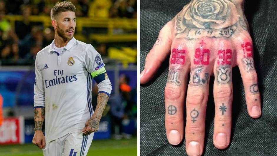 Ramos ima nove tajanstvene tetovaže: Evo i što one znače