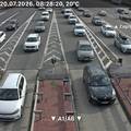 FOTO Gu&zcaron;ve prema moru ve&cacute; od jutra: Kolone kod Lu&ccaron;kog, bura stvara probleme, kolnici mokri