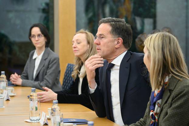 Zagreb: Predsjednik Republike Zoran Milanović primio glavnog tajnika NATO-a Marka Ruttea