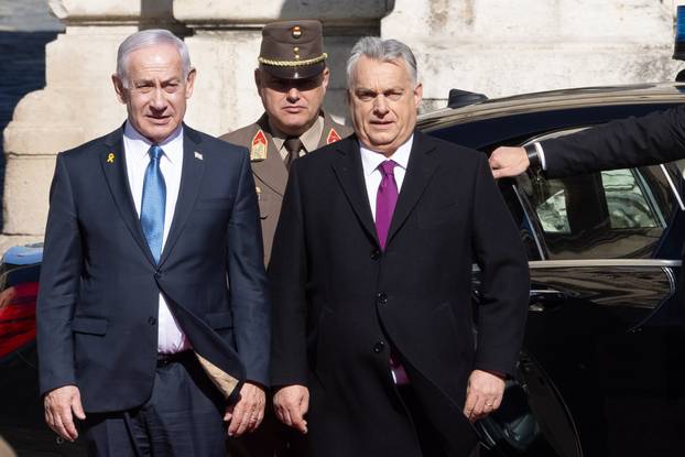 HUNGARY BUDAPEST ISRAELI PM VISIT