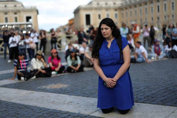 Holy Mass is celebrated for the election of the new pope, at the Vatican