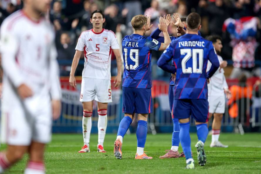 Susret Hrvatske i Gibraltara u kvalifikacijama za FIFA Svjetsko prvenstvo