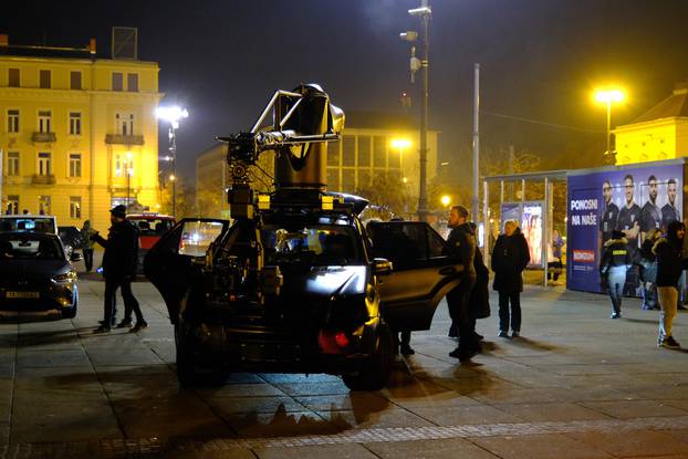 Snimanje akcijskih scena filma Canary Black kod Tomislavca