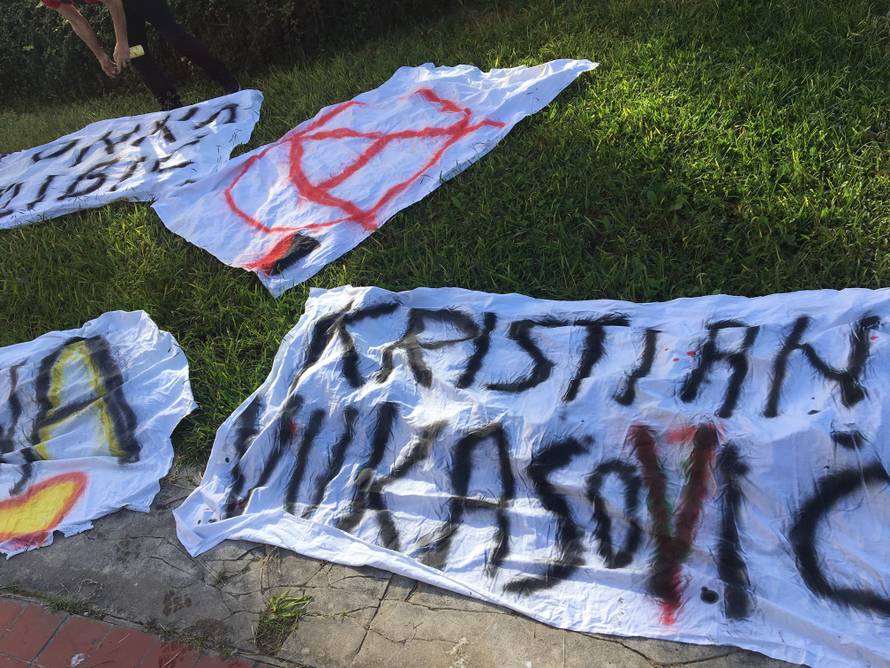 Prosvjedi u Hrvatskoj: 'Tu smo jer vas pravosuđe nije zaštitilo'