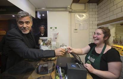 'Za poslije': Clooney u kafiću ostavio 7000 kn za beskućnike