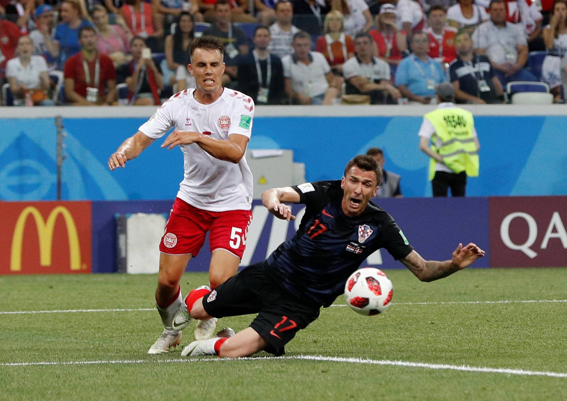 World Cup - Round of 16 - Croatia vs Denmark