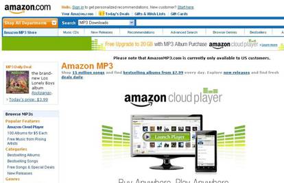 Amazon prvi predstavio svojim korisnicima "Cloud Player"