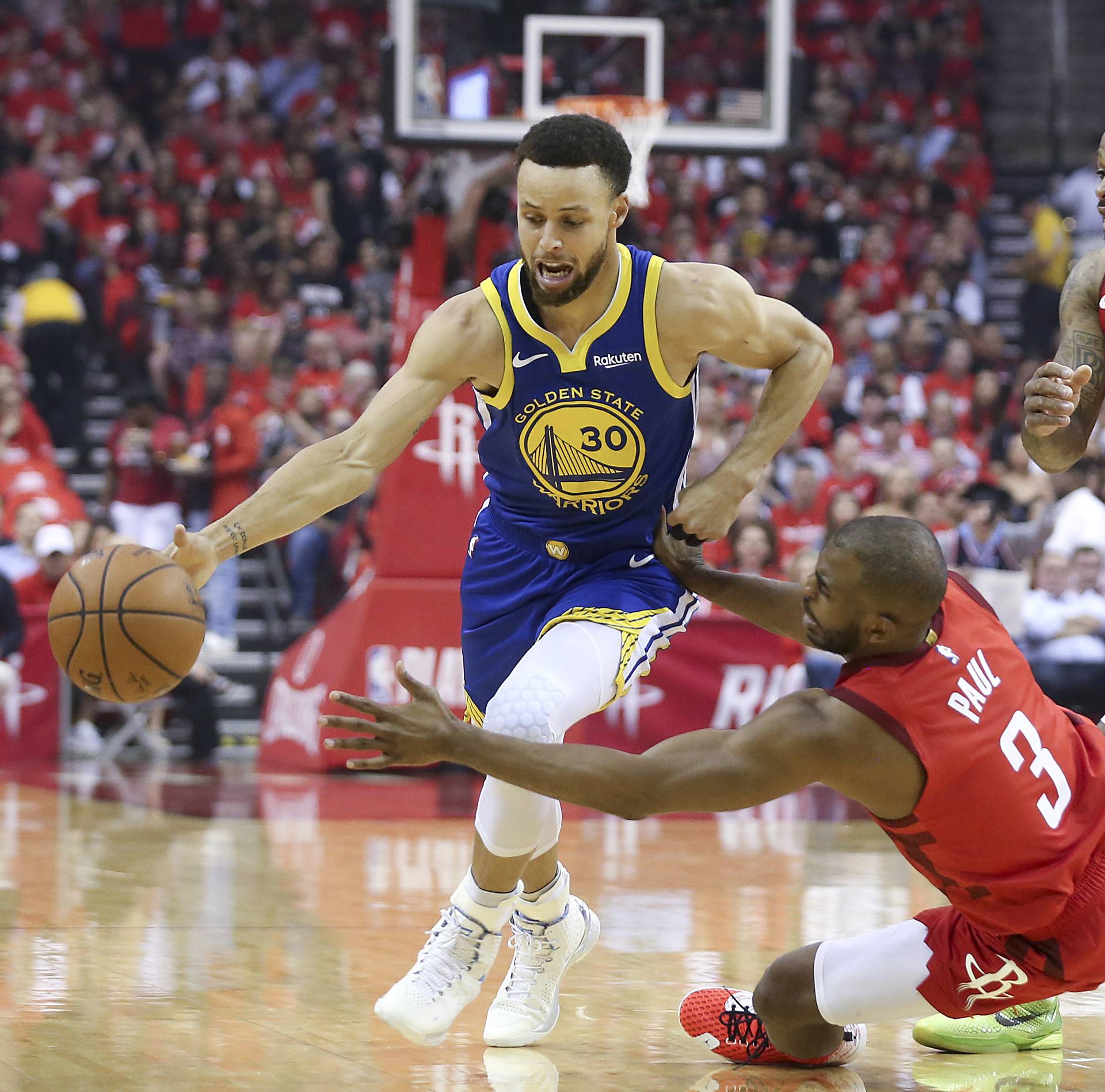 NBA: Playoffs-Golden State Warriors at Houston Rockets