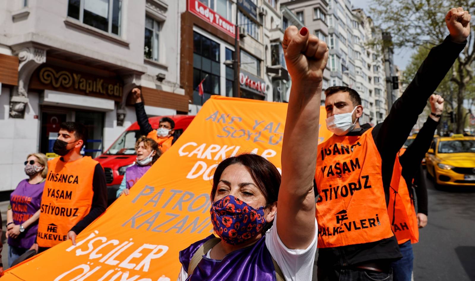 May Day demonstration in Istanbul