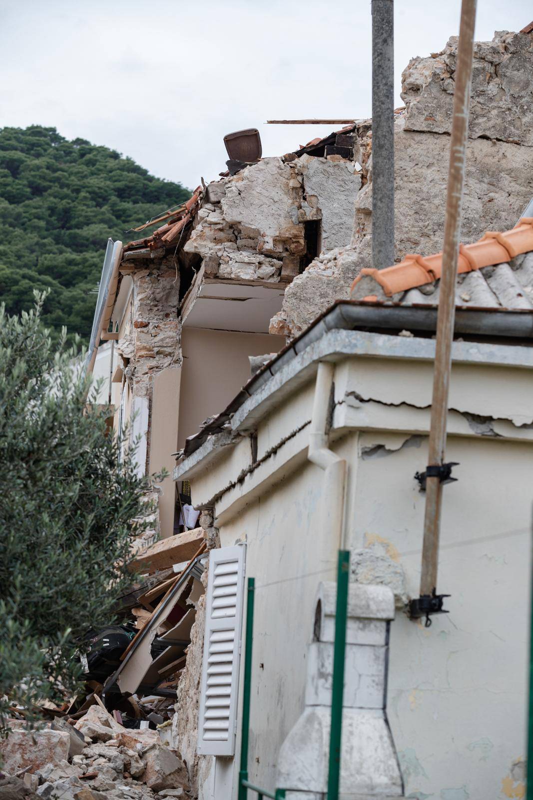 U mjestu Preko eksplodirala kuća