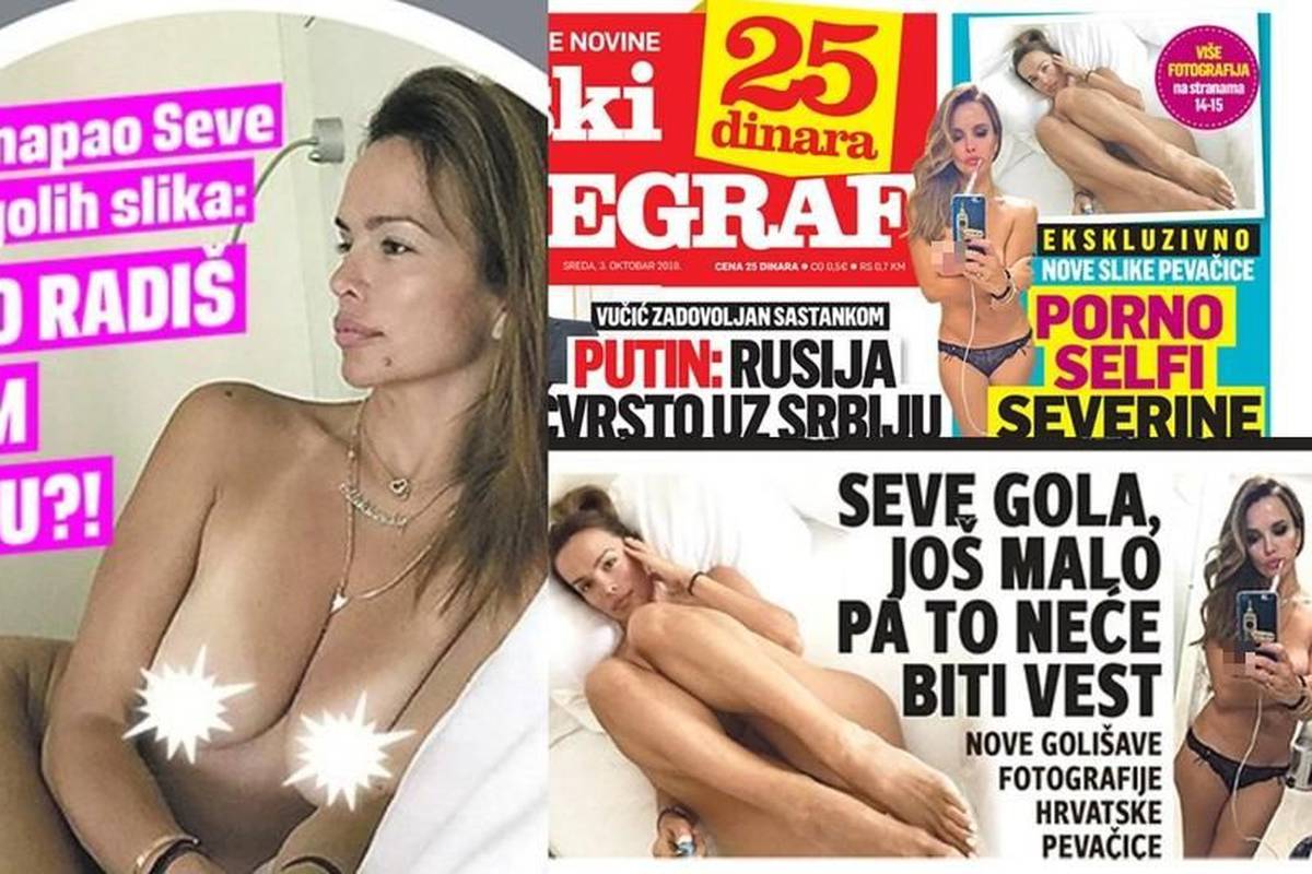 Hrvatske novinarke slike gole Montirane su